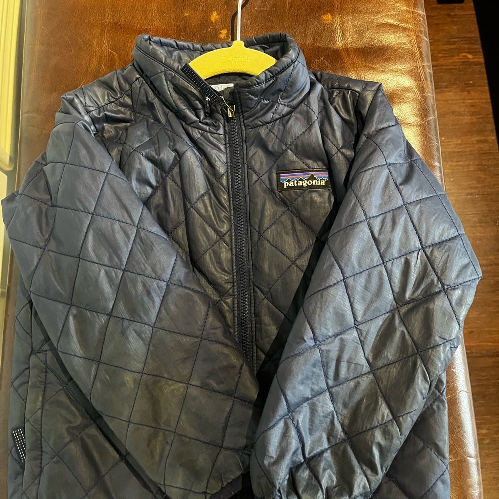Patagonia Baby Nano Puff Kids Quilted Jacket - Navy